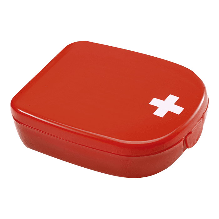 First Aid Kit in Plastic Case