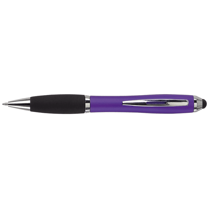 Ballpoint with Rubber Grip and Stylus 8