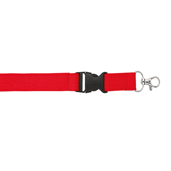 Woven Lanyard with Plastic Buckle 1