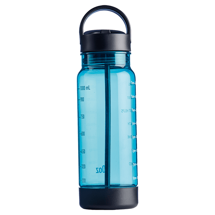 1L Torrent Water Bottle With Straw 2