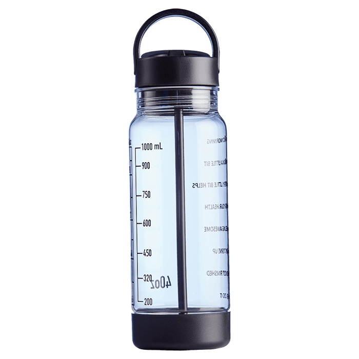 1L Torrent Water Bottle With Straw 4