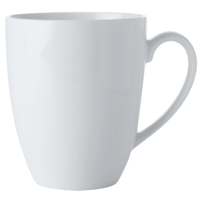 White Basics Coupe Mug 450ml 1