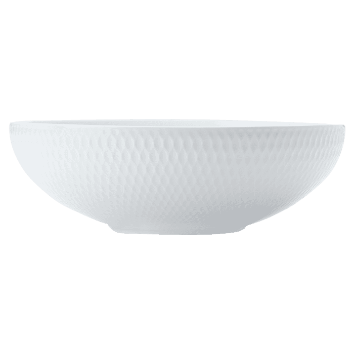 White Basics Diamonds Coupe Bowl