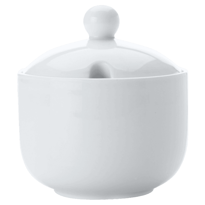 White Basics Jumbo Sugar/Condiment Bowl 1
