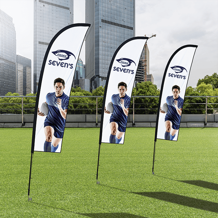 Wind Cheather Banners Econo Single Sided Digital 1