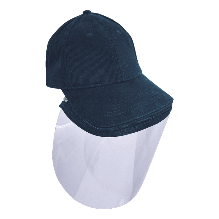 VIZIP 6 Panel Brushed Cotton Caps (Box of 10) 2