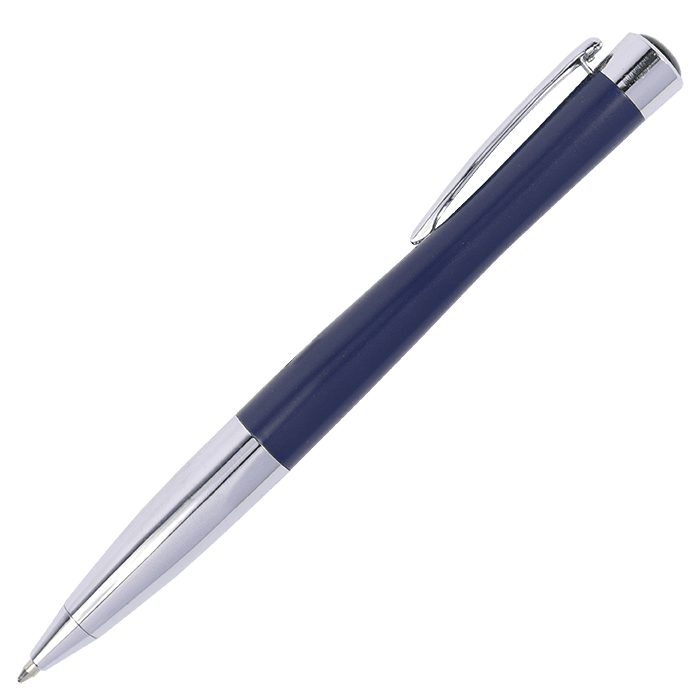 Curve Design Brass Ballpoint Pen 1