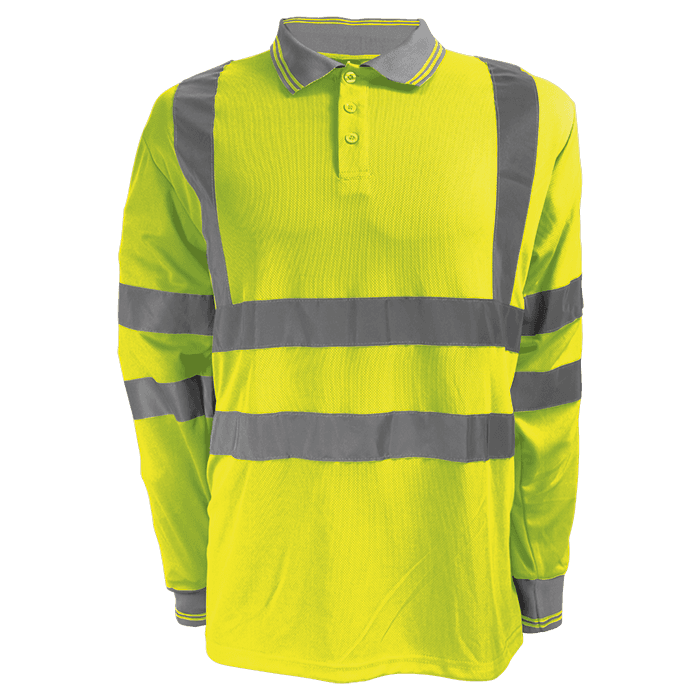 Barron Long Sleeve Reflective Golfer With Tape