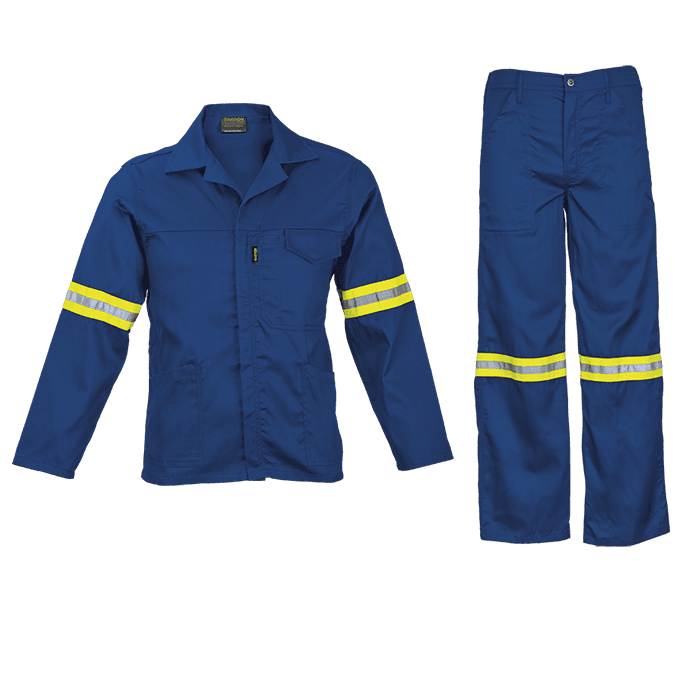 Barron Supreme Poly Cotton Conti Suit with Reflective 2