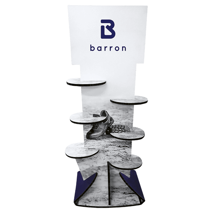 Barron 6 Level Shoe Display Stand