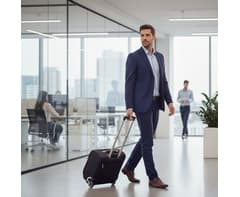 Wheelie Laptop Trolley Bag 2