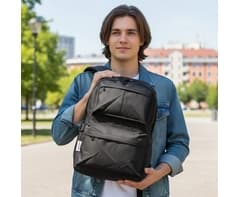 Comet Laptop Backpack & USB Port 2