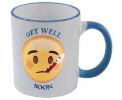 Emoji Get Well Soon - Sublimation Mug 1