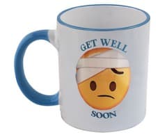 Emoji Get Well Soon - Sublimation Mug 2