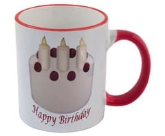 Emoji Happy Birthday - Sublimation Mug