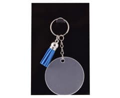 Acrylic Keychain with Tassles 6