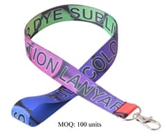 Lanyard Double Side Sub with LobsterRing 1