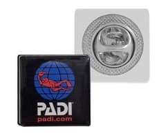 Lapel Badge Pin Clip - STD Size (30mm x 30mm) 2