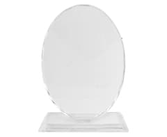 Crystal Trophy - Oval 2