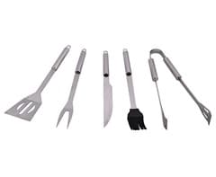 5-Piece Stainless Steel Braai Set 2