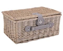 2-Person Wicker Picnic Basket 3