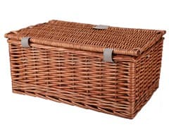 4-Person Wicker Picnic Basket 4