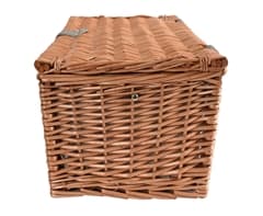 4-Person Wicker Picnic Basket 8