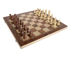 39cm Chess & Backgammon & Checkers Set 4