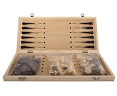 39cm Chess & Backgammon & Checkers Set 6