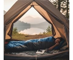 190T Waterproof Sleeping Bag (-5 to +15 degrees) 3