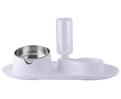 Anti-Splash Pet Bowl & Auto Water Dispenser 2