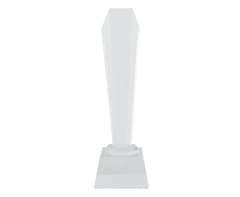Large Pillar Crystal Trophy 2