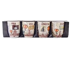 Java Jetsetter 4-Piece Mug Set 2