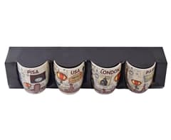 Java Jetsetter 4-Piece Mug Set 4