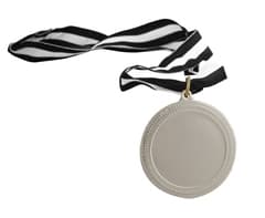 Silver Medal & Ribbon 1