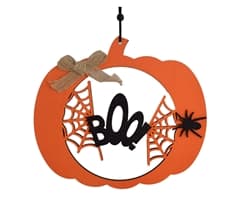 Halloween Pumpkin & Spider Decoration 1