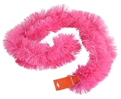 Pink Tinsel Garland 1