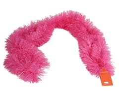 Pink Tinsel Garland 2