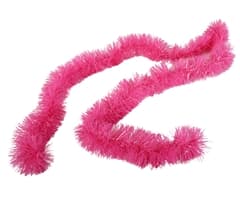 Pink Tinsel Garland 3