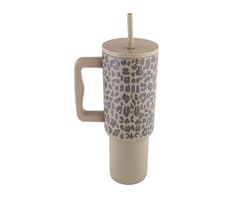 1200ml Leopard Print Travel Mug 2