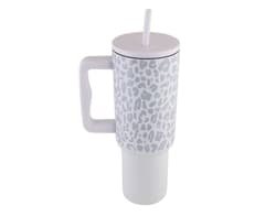 1200ml Leopard Print Travel Mug 7