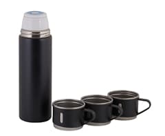 Vacuum Flask & Mini Mug Set