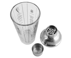 400ml Glass Cocktail Shaker 4