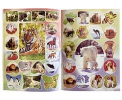 Wildlife Stickers & Colouring Book 2