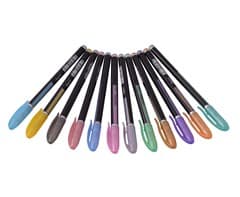Metallic 12-Piece Gel Pens 3