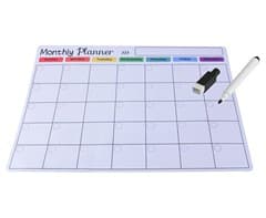 Magnetic Monthly Planner & Dry Erase Marker 1