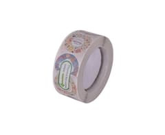 500pcs Sticker Roll - Thank You 2 2