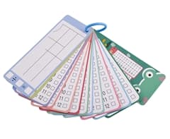 Maths Division Flash Card Set 1-12 4