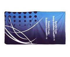 Fluffy Custom Single-Sided Sub Beach Towel - Mediu 2