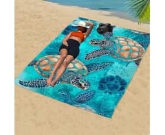 Smooth Custom Single-Sided Beach Towel - Large 2